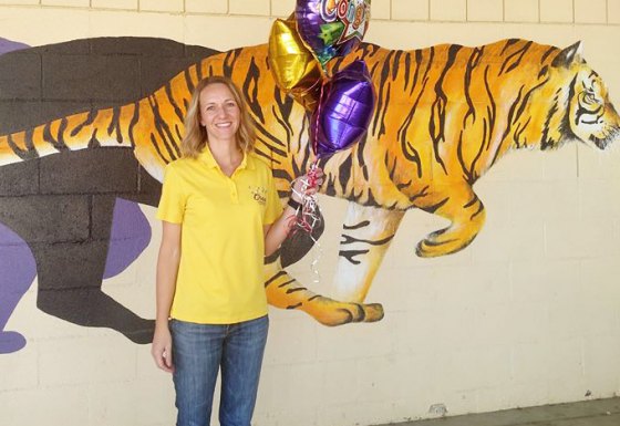 Lemoore High teacher Anne Strong will compete at Kings County's Excellence in Education Awards on April 2, 2019. She is the Lemoore High School District's teacher nominee.